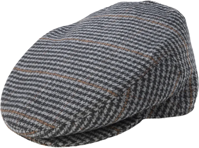 Patterned cap from the Fall Winter 2026 collection