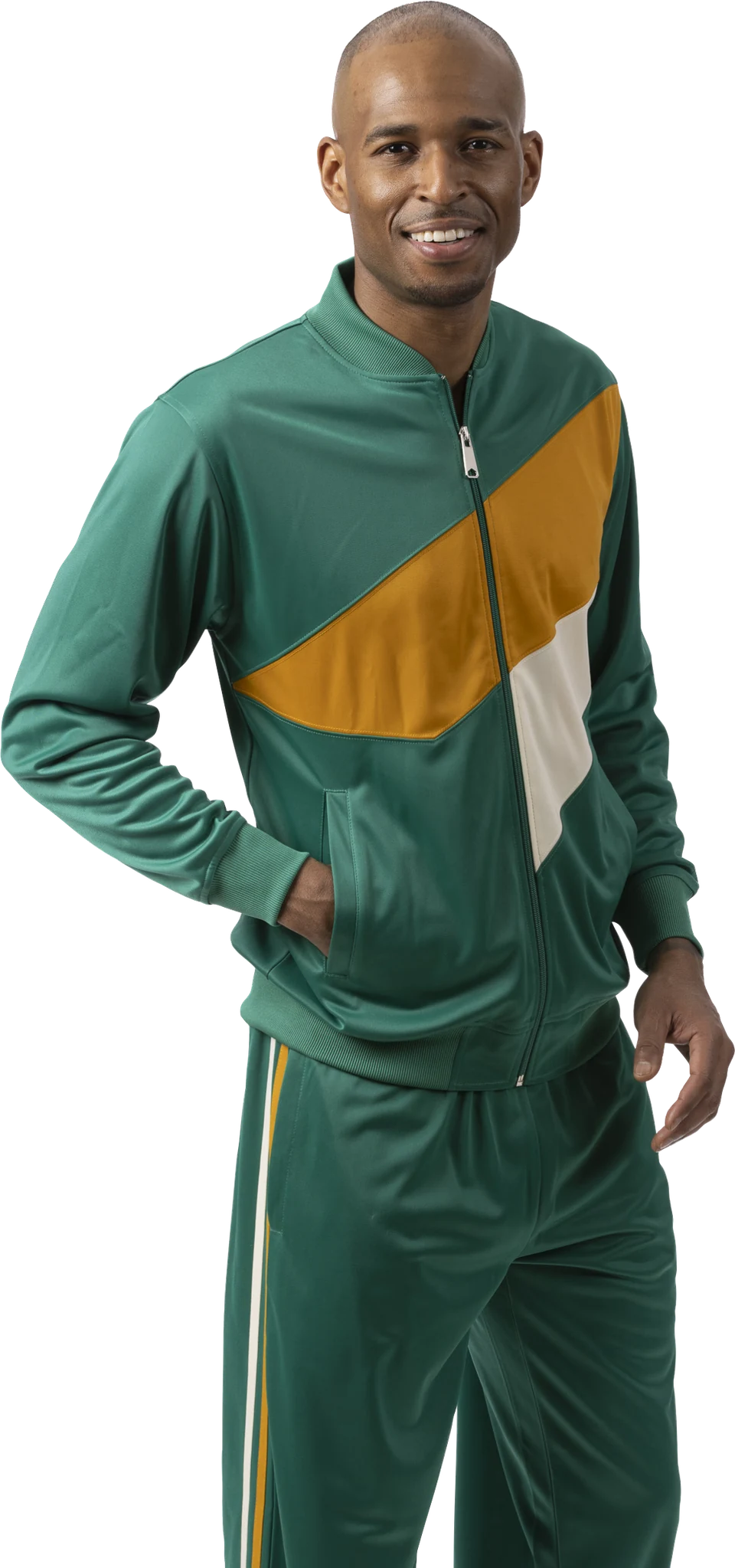 Green Fall Winter 2026 tracksuit
