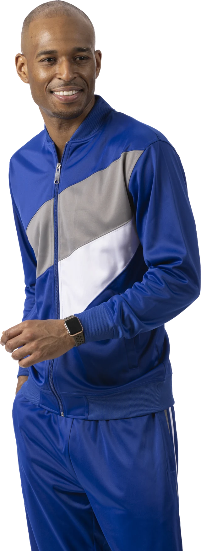 Royal blue Fall Winter 2026 tracksuit