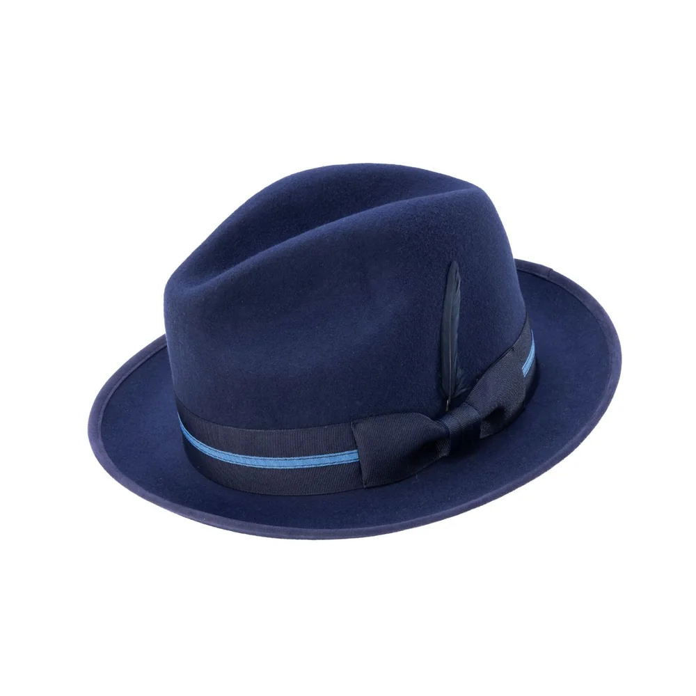 Navy Fall Winter 2026 fedora