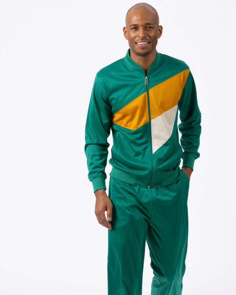 Green Fall Winter 2026 tracksuit