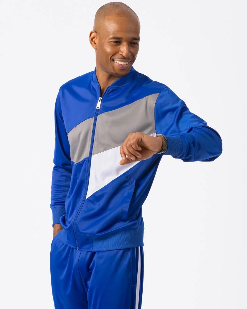 Royal blue Fall Winter 2026 tracksuit